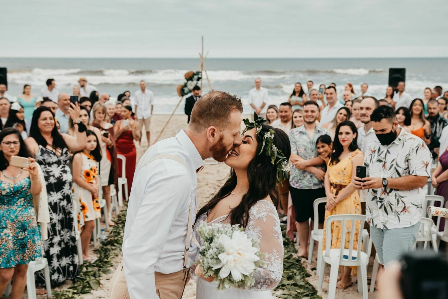 Casamento na praia em Guaratuba Paraná 